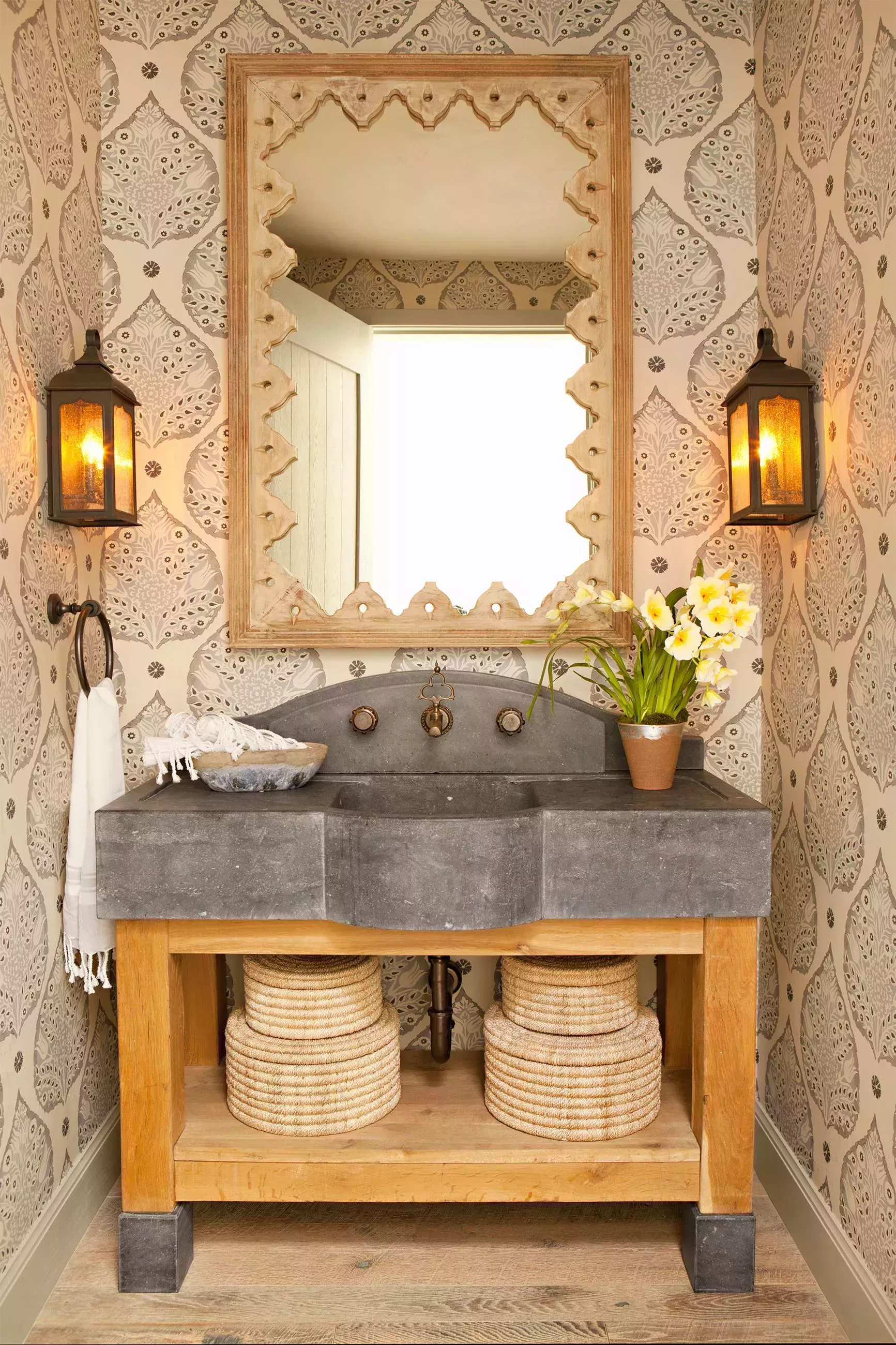 20 ideas creativas para el tocador que aportan todo el encanto