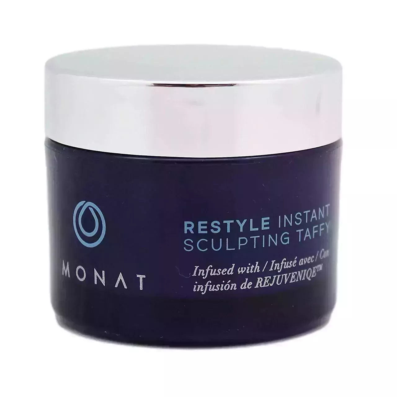 jar of monat styling taffy on a white background