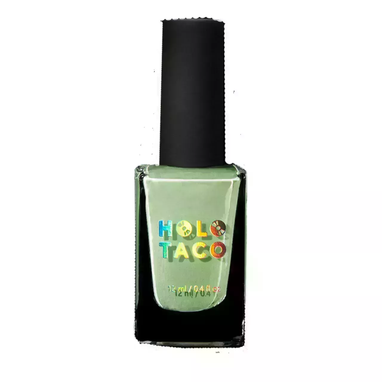 Holo Taco Matcha Maker nail polish on white background 