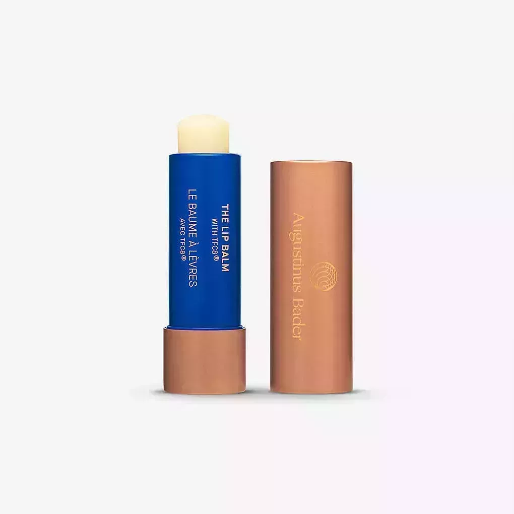 Augustinus Bader Lip Balm on white background