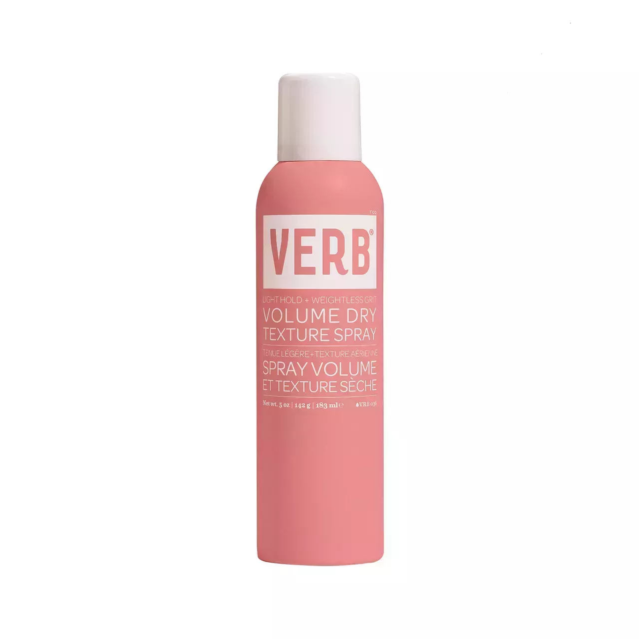 Verb Volume Dry Texture Spray on white background