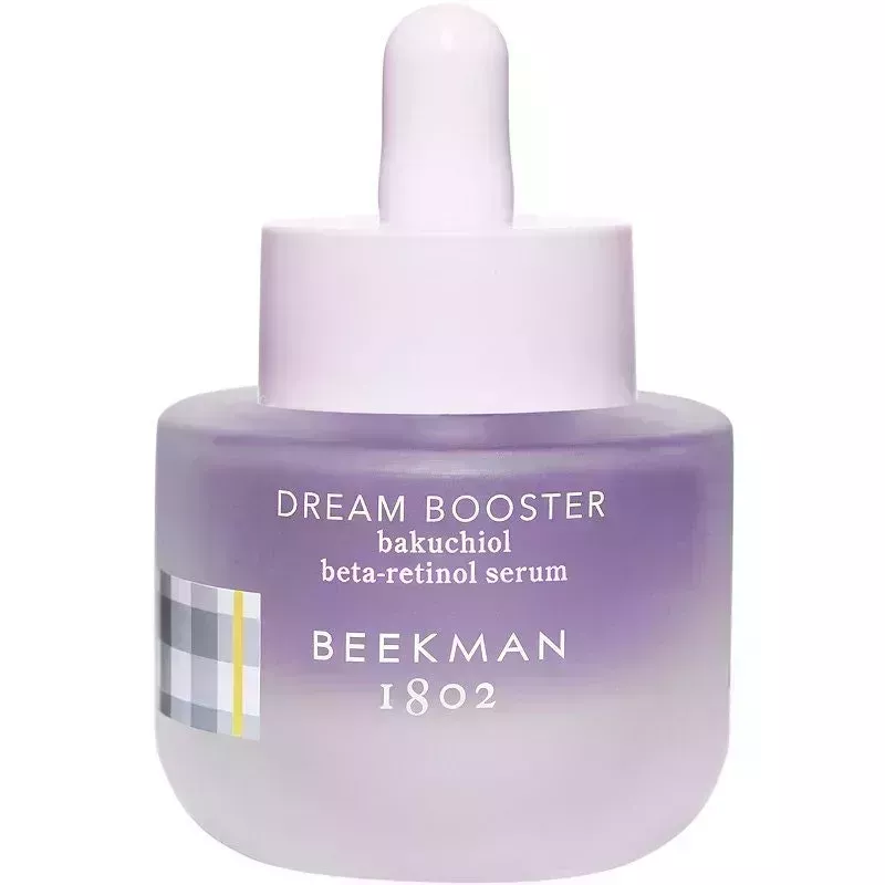 Beekman 1802 Dream Booster Bakuchiol Beta-Retinol Better Aging Serum on white background