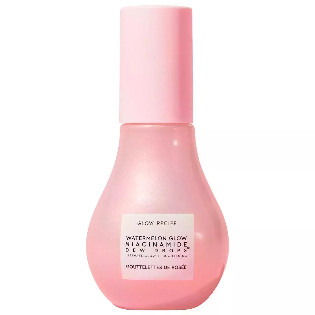 Glow Recipe Watermelon Glow Niacinamide Dew Drops on white background