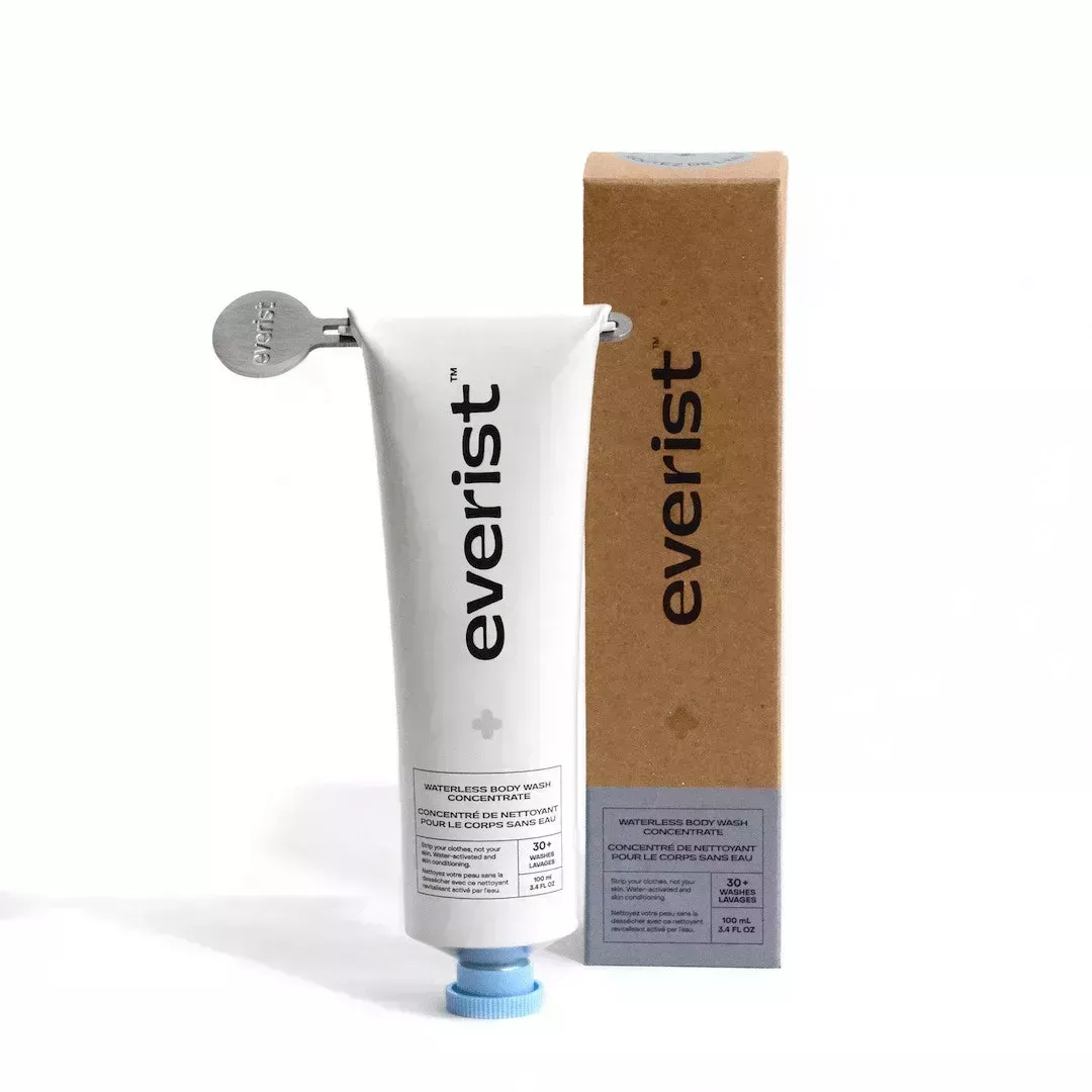 Everist Waterless Body Wash Concentrate on white background