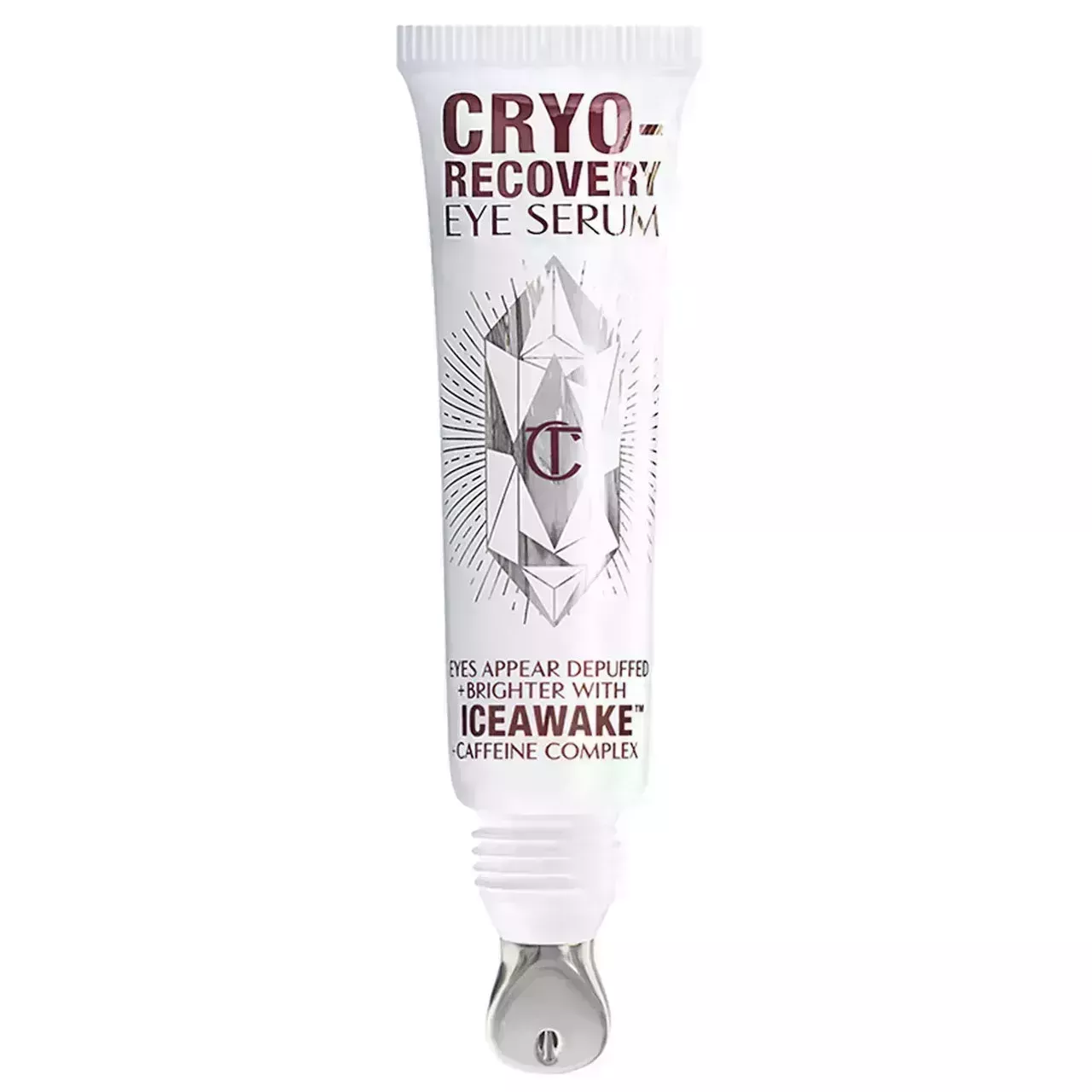 Charlotte Tilbury Cryo-Recovery Depuffing Eye Serum on white background