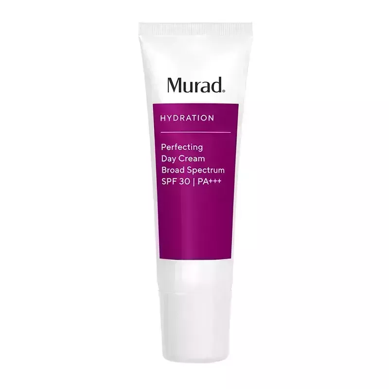 A photo of the Murad Perfecting Day Cream Broad Spectrum SPF 30 / PA +++ on a white background