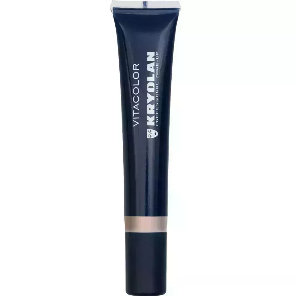 bottle of kryolan vitacolor on a white background