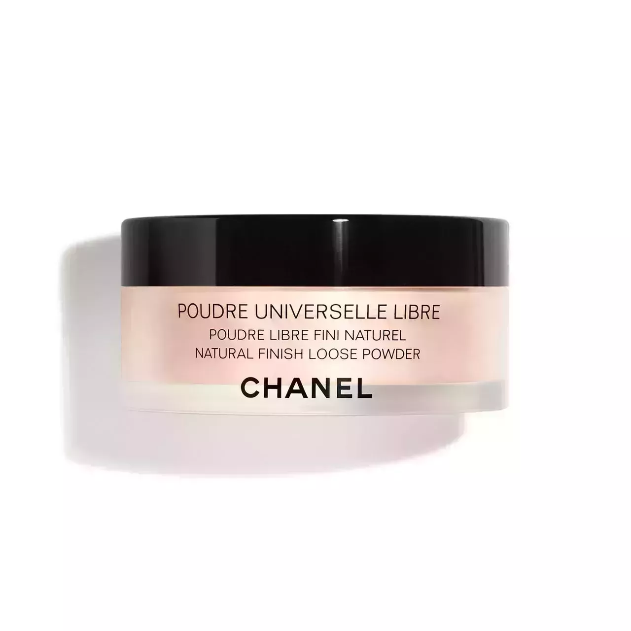 jar of Chanel poudre universelle libre on a white background
