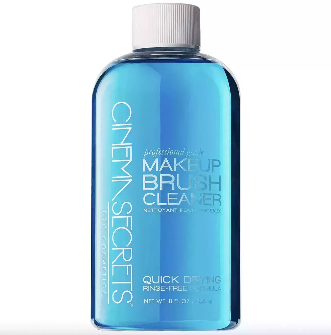 Cinema Secrets Makeup Brush Cleanser on white background