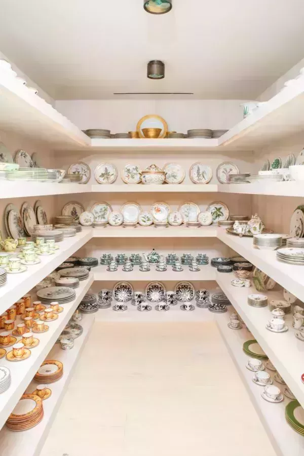 Kris Jenner Dish Closet landscape
