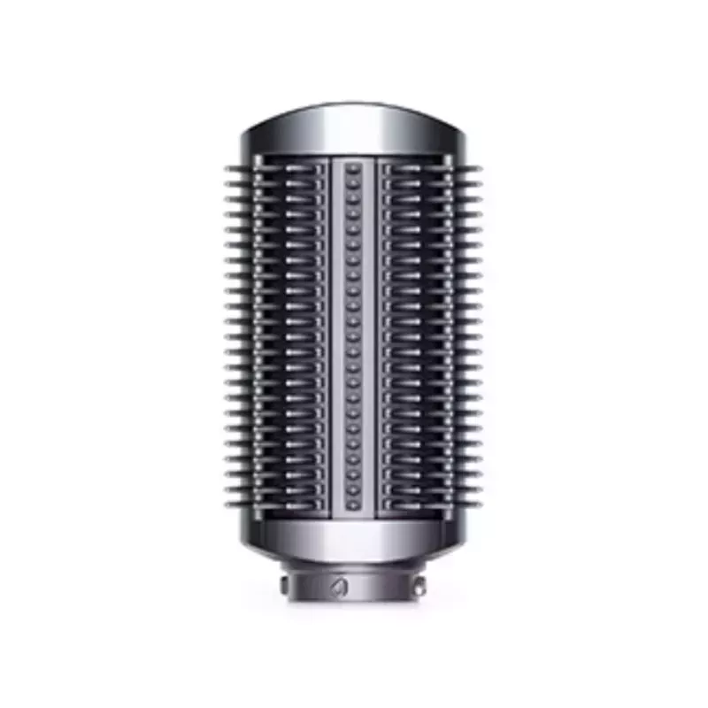 A photo of the grey Dyson Airwrap Firm Smoothing Brush Attachment on a white background