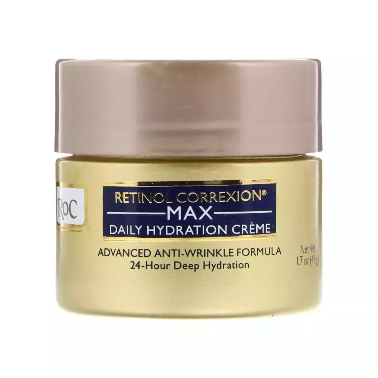 RoC Retinol Correxion Max Daily Hydration Crème on white background
