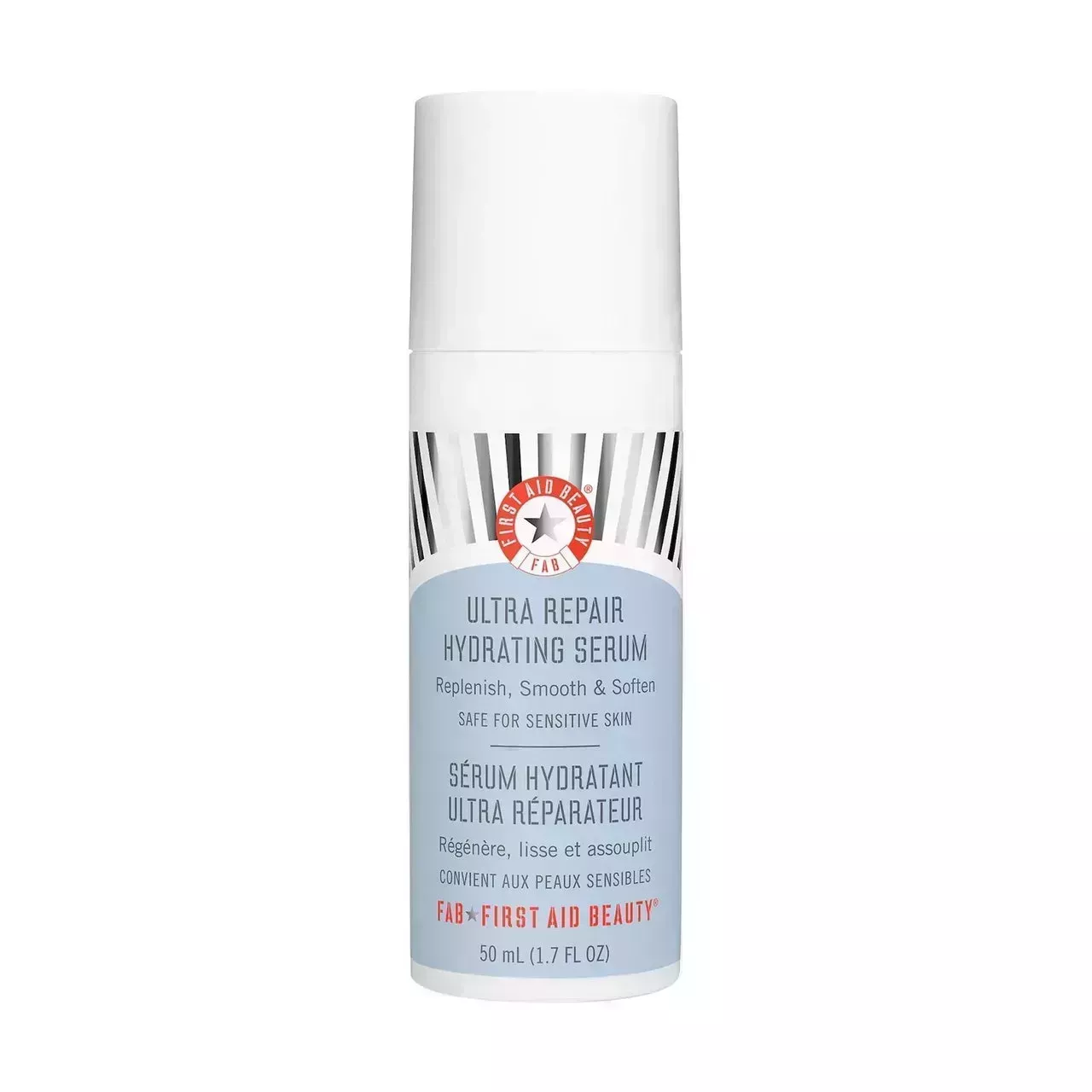 First Aid Beauty Ultra Repair Hydrating Serum on white background