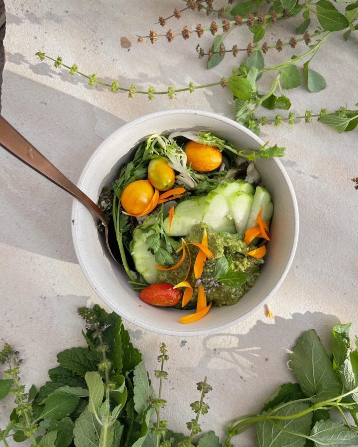 La versión Poosh de la ensalada Diosa Verde