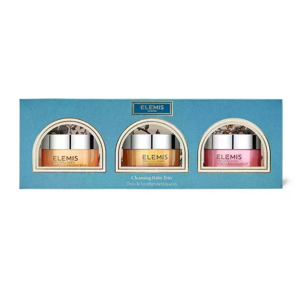 Elemis Cleansing Balm Trio on white background