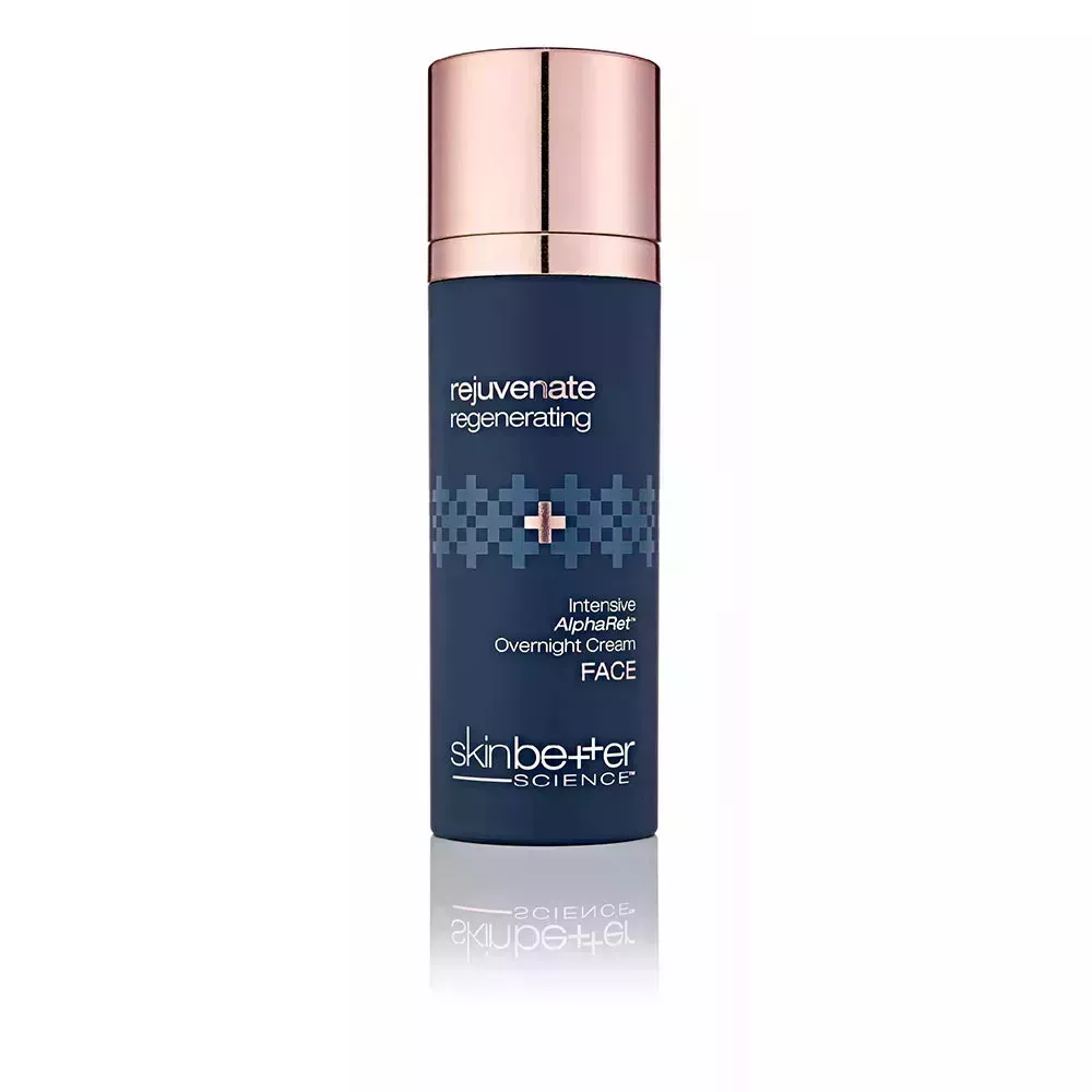 Skin Better Science AlphaRet Overnight Cream on white background 