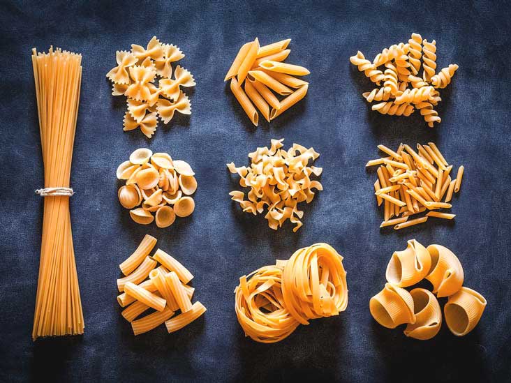 Tipos de pasta: Una guía completa, fotos y salsas perfectas