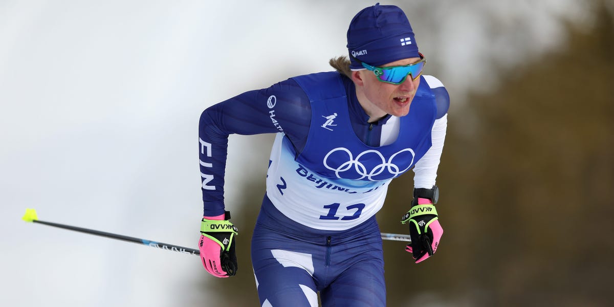 Un esquiador de fondo finlandés sufre la "congelación" de su pene mientras compite en una carrera olímpica