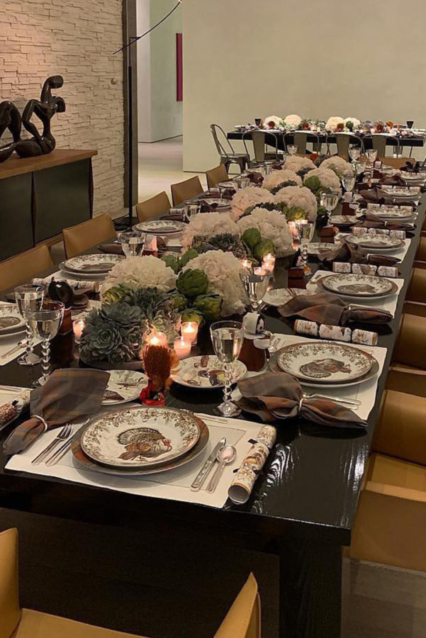 Un vistazo al menú de Acción de Gracias de Kourt 