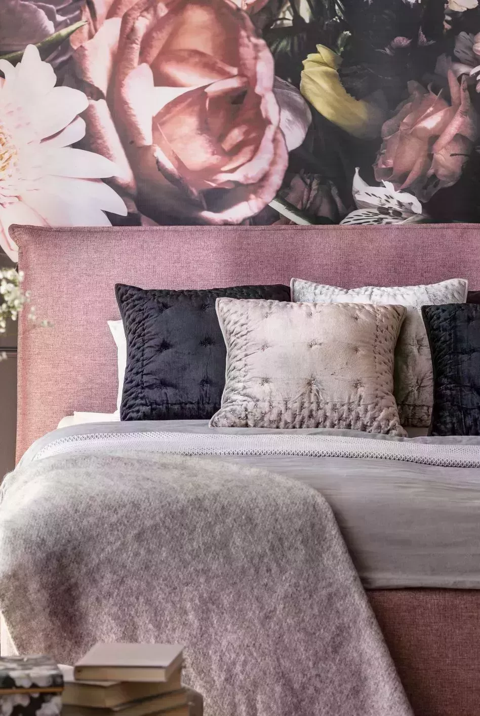 14 Dormitorios rosas y grises muy elegantes para inspirar el espacio de tus sueños