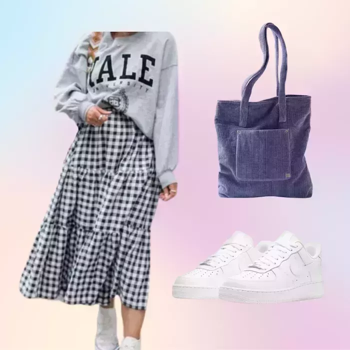 4 maneras de llevar una falda midi esta primavera