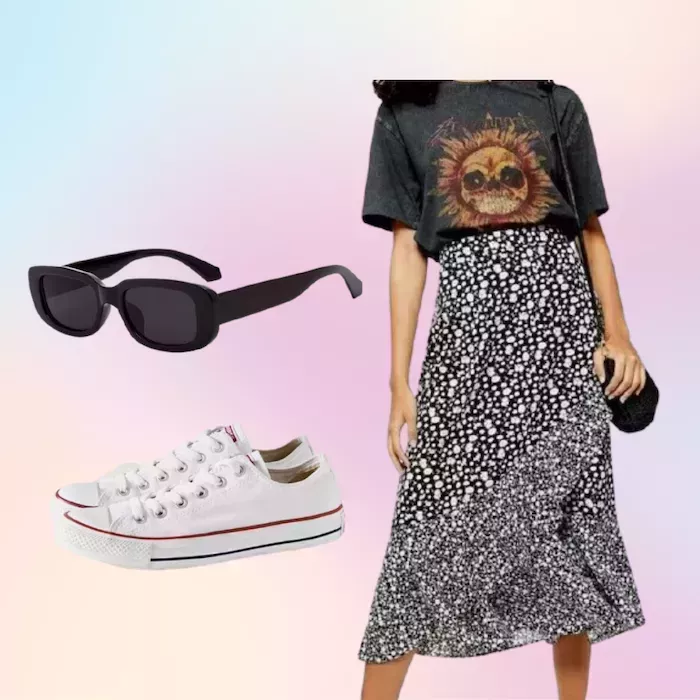 4 maneras de llevar una falda midi esta primavera