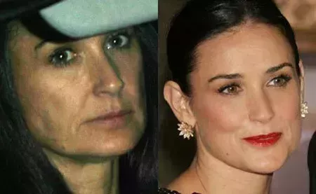 Actrices de Hollywood sin maquillaje - Las 10 mejores fotos