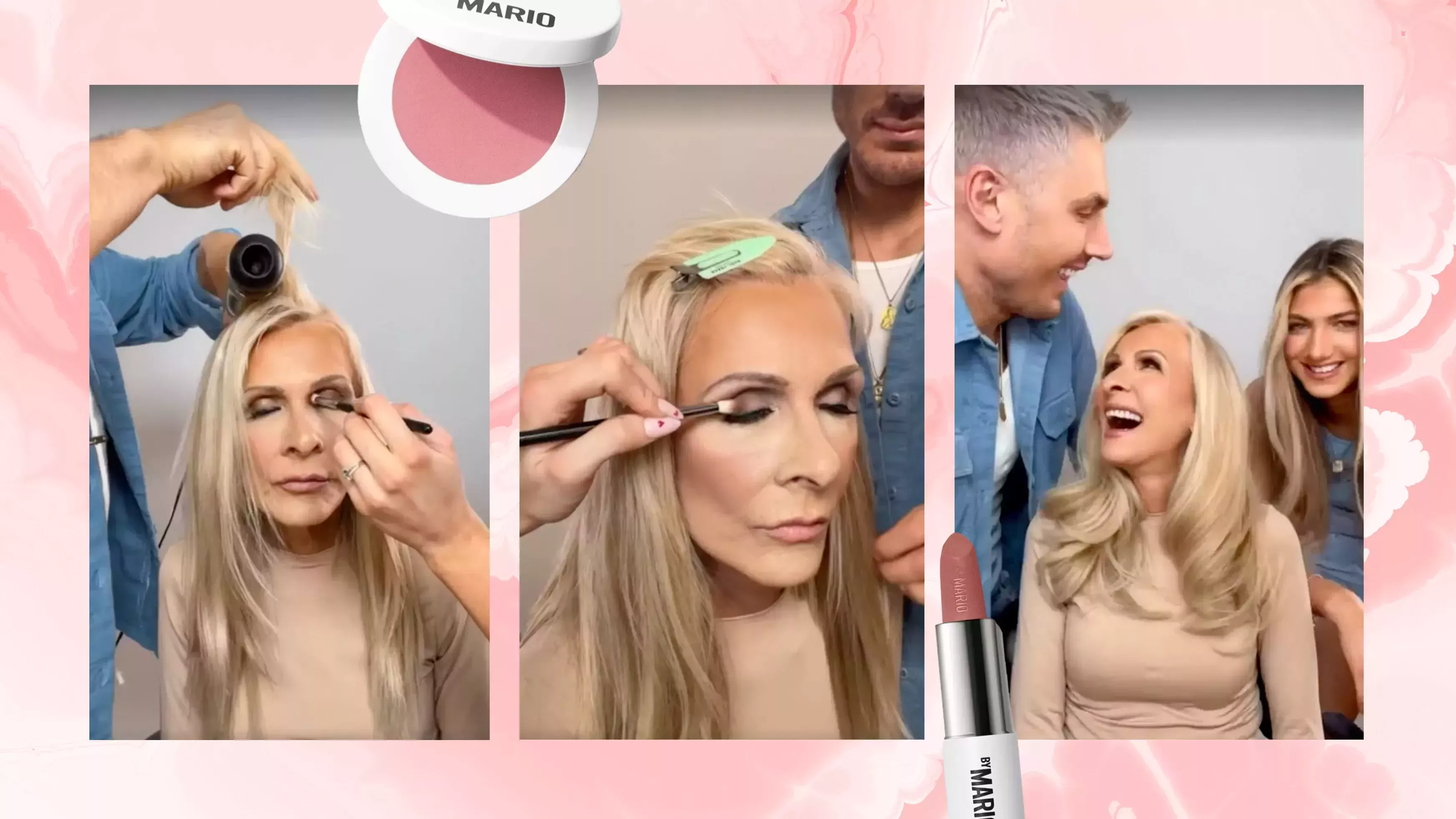 Chris Appleton ha creado un look glamuroso para su preciosa madre