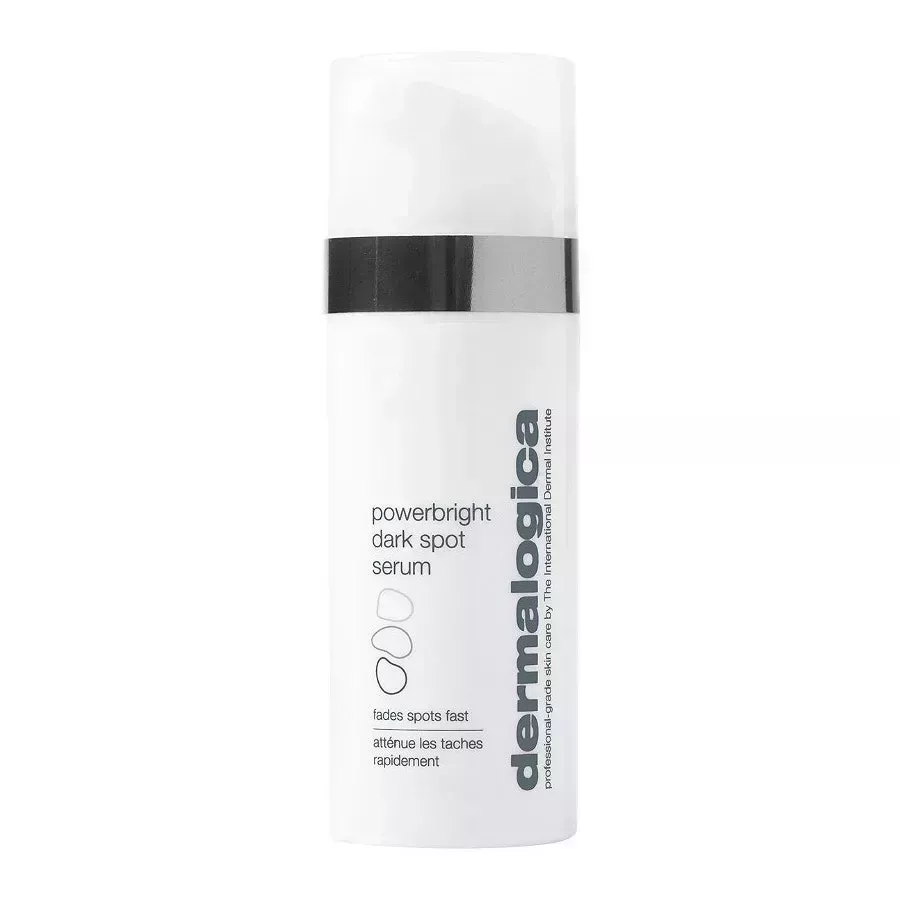 Dermalogica PowerBright Dark Spot Serum on white background
