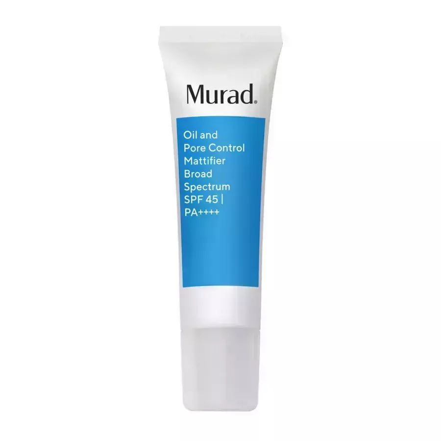 Murad Oil and Pore Control Mattifier Broad Spectrum SPF 45 PA++++ on white background