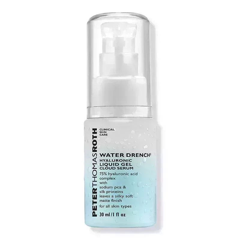 Peter Thomas Roth Water Drench Hyaluronic Cloud Serum on white background