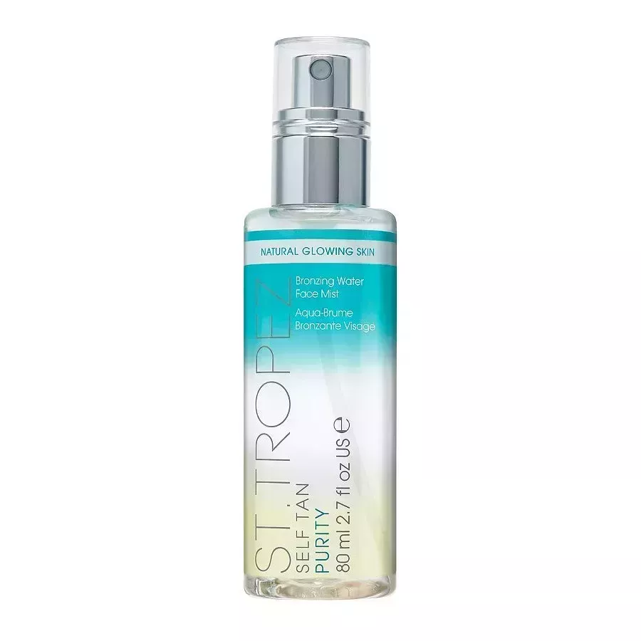 St. Tropez Self Tan Purity Bronzing Water Face Mist on white background