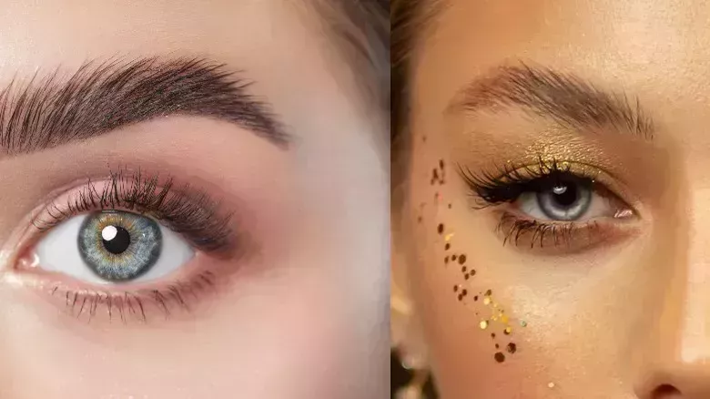 Los mejores looks de maquillaje para los ojos grises