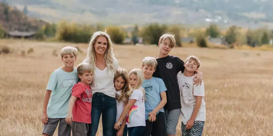 Soy madre de 7 hijos. Intento ser la primera mujer del mundo en hacer cumbre en la segunda montaña más alta de cada continente.