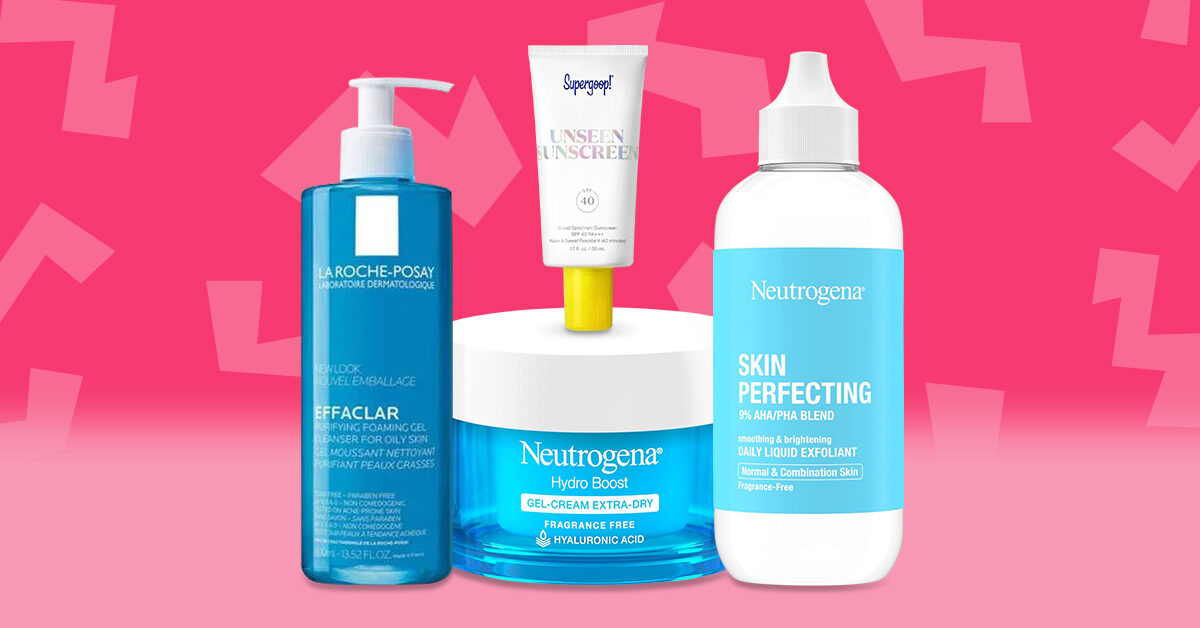 ¿Tienes la piel mixta? Esta es una rutina de cuidado de la piel para pieles grasas y secas