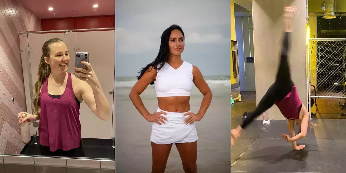 Tomé una clase para aprender a dar volteretas como las estrellas de 'Cheer', y fue el ejercicio de abdominales más duro que he hecho nunca