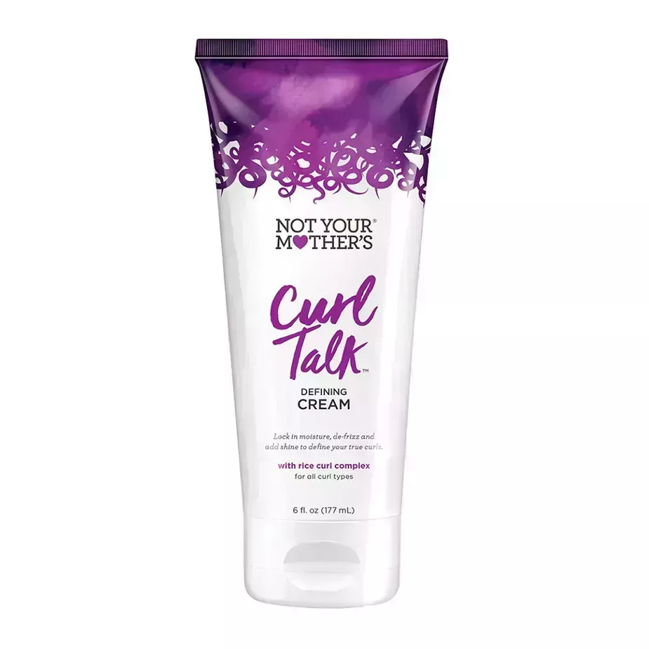 Not Your Mother’s Curl Talk Curl Cream on white background