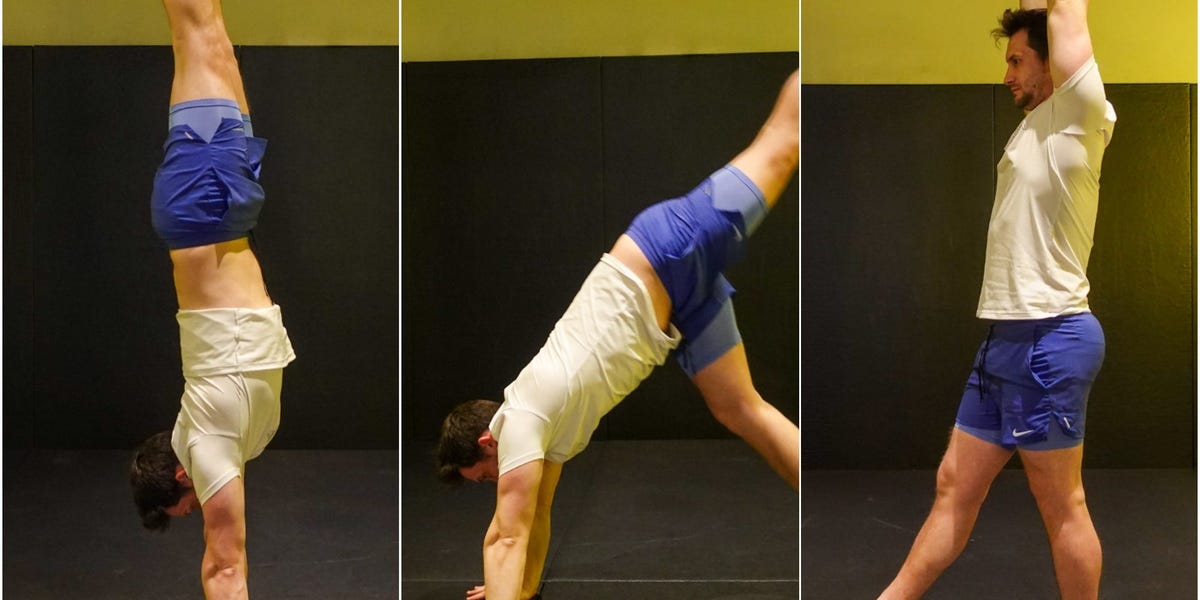 4 pasos para hacer una parada de manos, incluso si nunca la has hecho, según un gimnasta