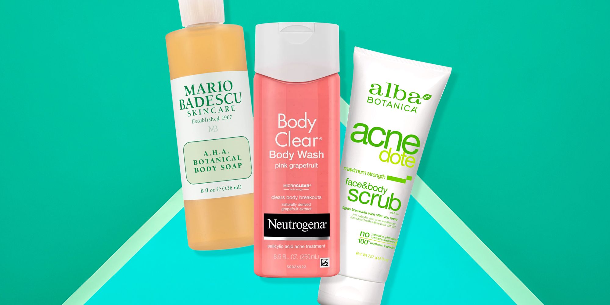 Diga adiós al bacné y al pecho para siempre con estos lavados corporales