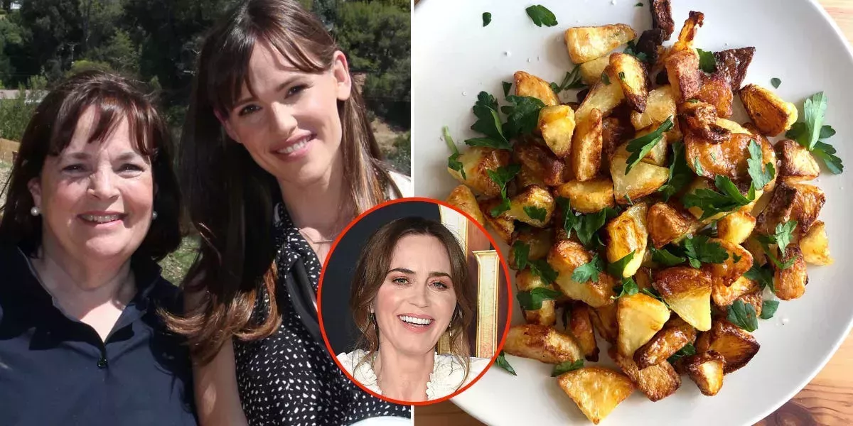 Ina Garten y Jennifer Garner están obsesionadas con las patatas asadas de Emily Blunt. No me sorprende: es uno de los platos más sabrosos que he preparado.
