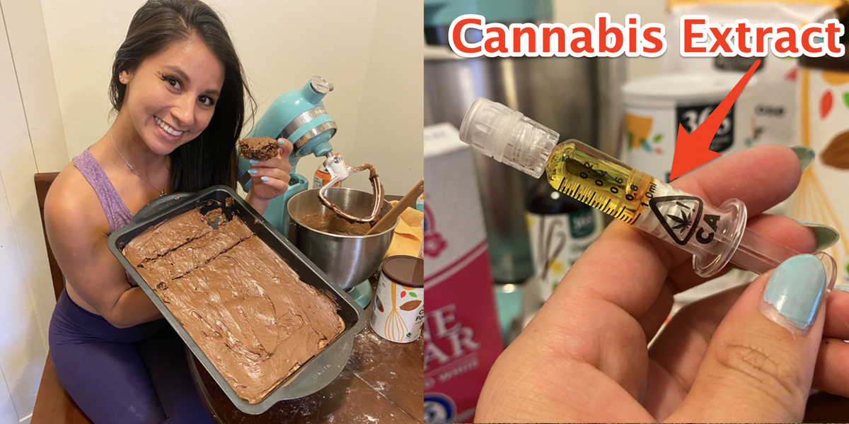 Intenté hacer brownies de hierba por primera vez, y me sorprendió lo deliciosos y fuertes que eran