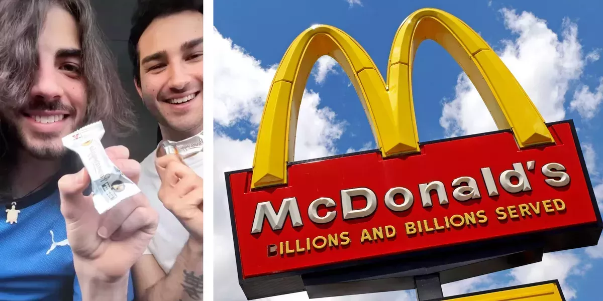 Los TikToks virales muestran artículos únicos disponibles en el McDonald's italiano, incluyendo un mini bloque de queso parmesano y magdalenas de Nutella