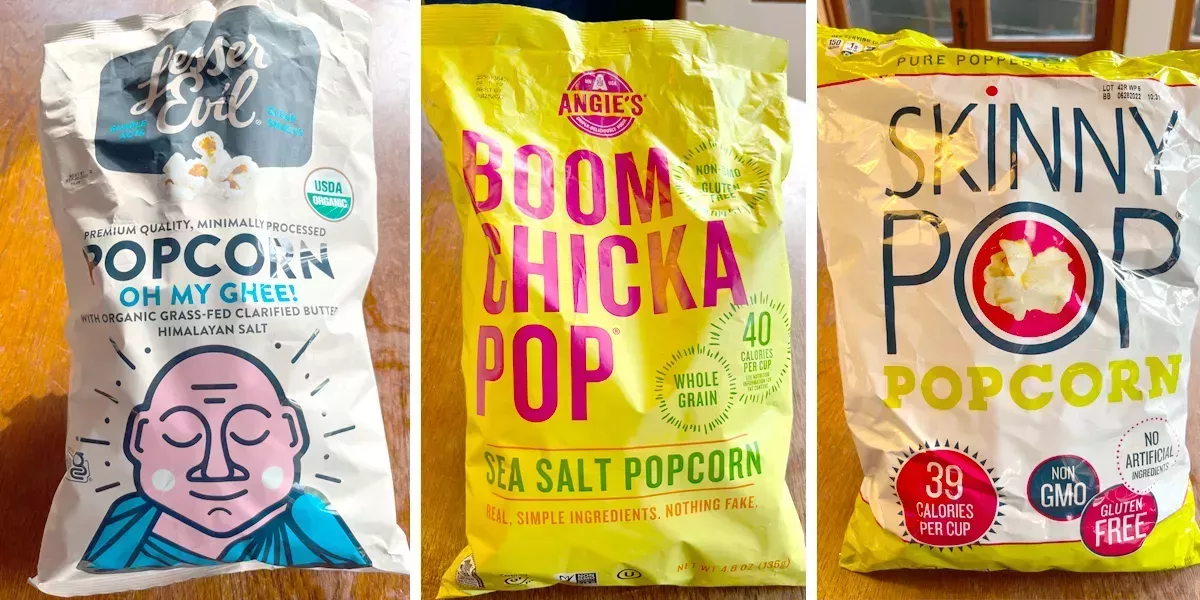 Soy un chef. He probado 3 tipos populares de palomitas de bolsa para ver cuál es la mejor.