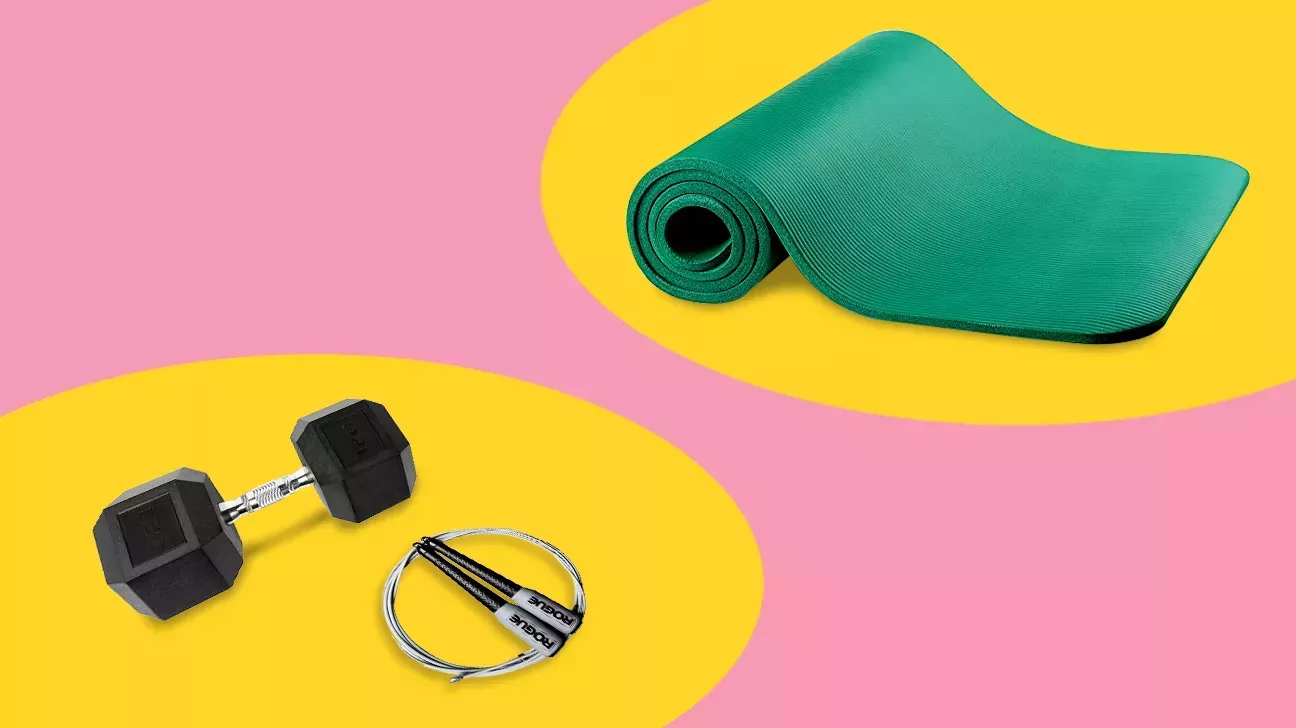 Todo el equipo de entrenamiento que necesitas para ponerte en forma en casa