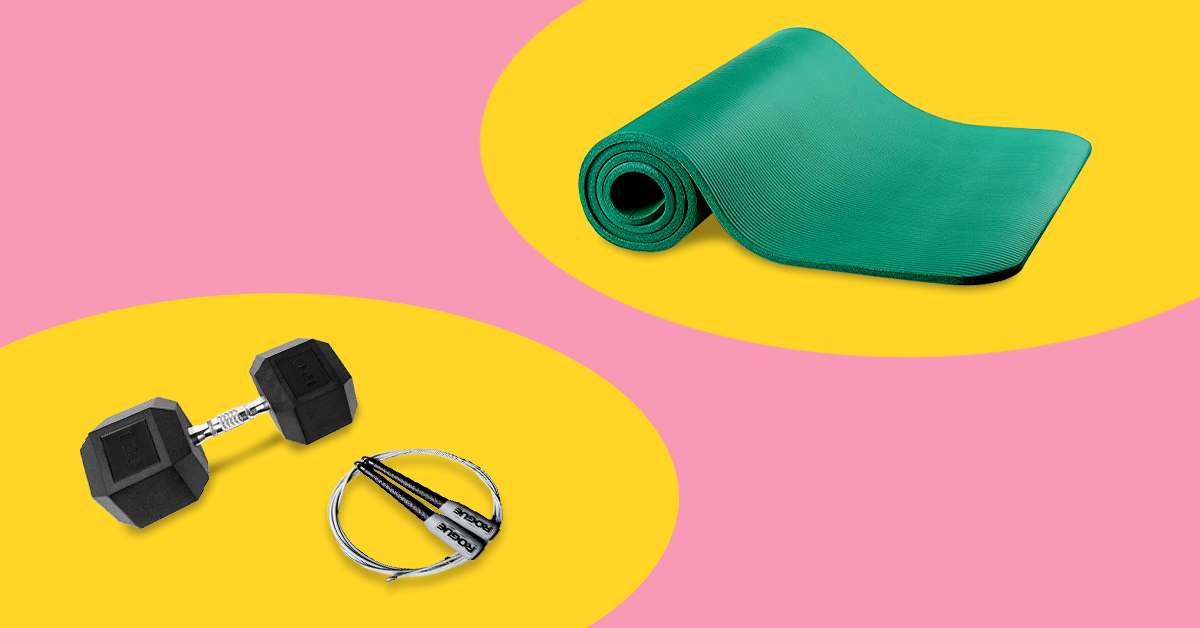 Todo el equipo de entrenamiento que necesitas para ponerte en forma en casa