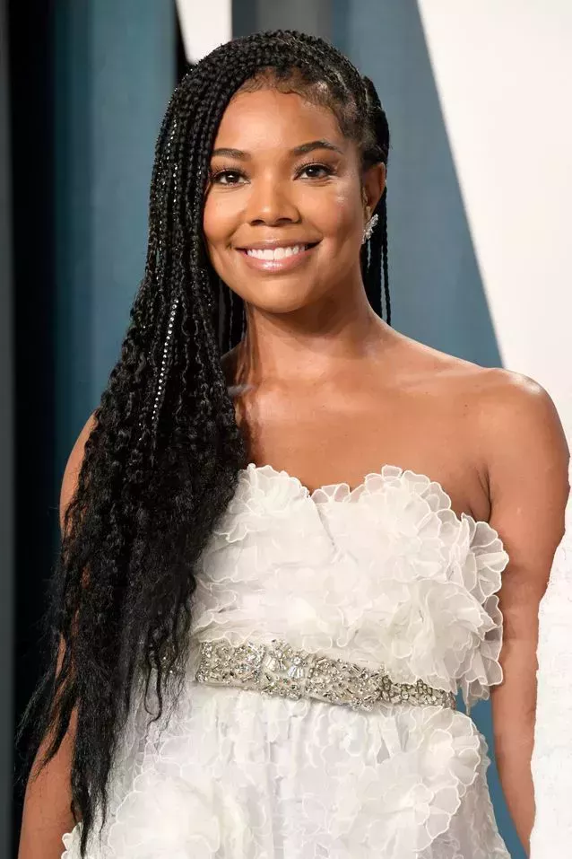 Gabrielle Union With Diamonds In The Hair