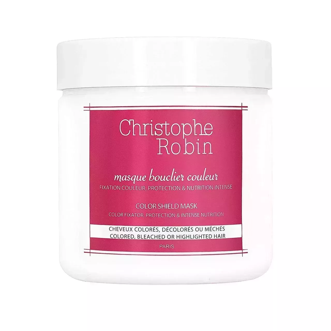 Christophe Robin Color Shield Mask on white background 