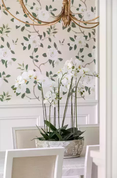 Esta casa tradicional de Greenwich combina elementos lúdicos y formales para un aspecto intemporal