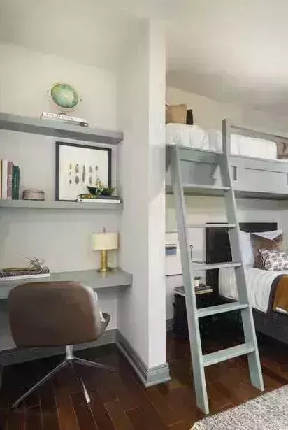 Estas geniales ideas de literas garantizan el ahorro de espacio en tu habitación 