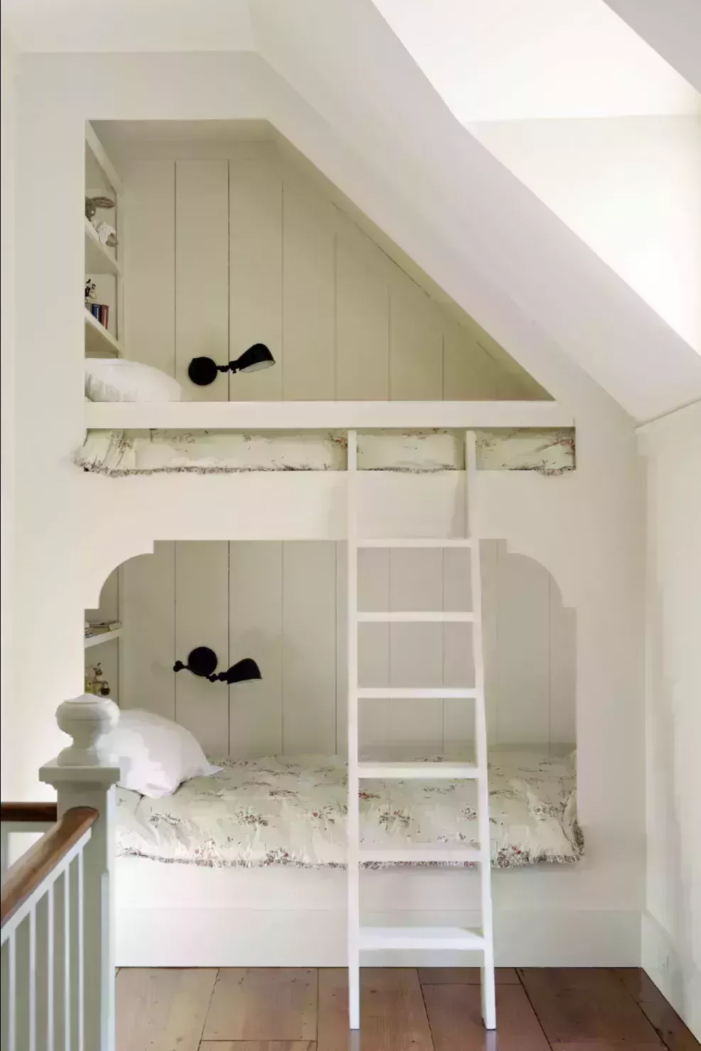 bunk bed ideas arched ceiling